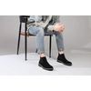 image:imageDECARSDZ Mens Comfortable Fashion Black Suede Chelsea Boots Slip On Ankle Dress Chukka Boot for MenBlack