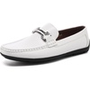 image:imageDECARSDZ Mens Loafers Casual Lightweight Shoes Soft SlipOn Mens Driving ShoesWhite