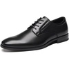 image:imageDECARSDZ Mens Classic Formal Oxford Laceup Patent Leather Shoe for Men Wedding Suit Tuxedo Dress ShoesBlack72