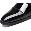image:imageDECARSDZ Mens Faux Patent Leather Classic Laceup Formal Oxford Tuxedo Dress ShoesBlack3