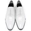 image:imageDECARSDZ Mens Faux Patent Leather Classic Laceup Formal Oxford Tuxedo Dress ShoesWhite